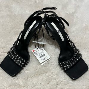 Zara studded heels